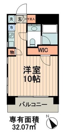 カスタリア大塚の物件間取画像